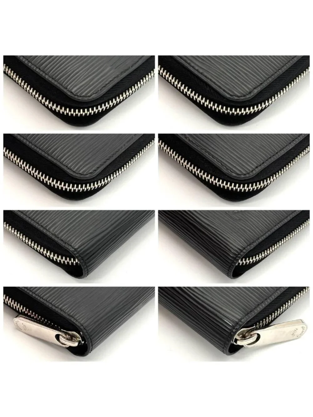 Louis Vuitton Wallet Epi with IC Zippy Black